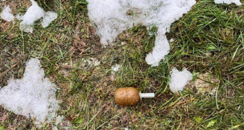 Жители Коврова обнаружили гранату на детской площадке 