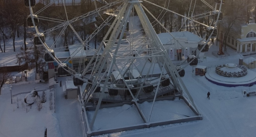 Колесо обозрения во Владимире снова открыто для посетителей