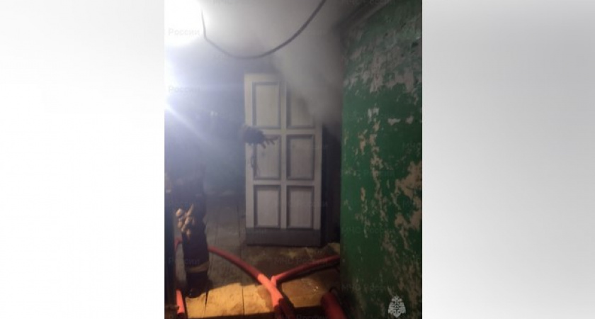 При пожаре в Собинском округе пострадал человек 