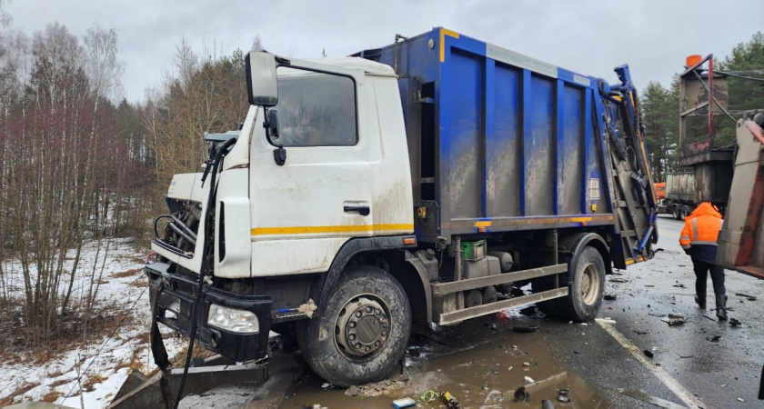 В Камешковском районе столкнулись "МАЗ" и "КамАЗ": есть погибшие и пострадавшие 