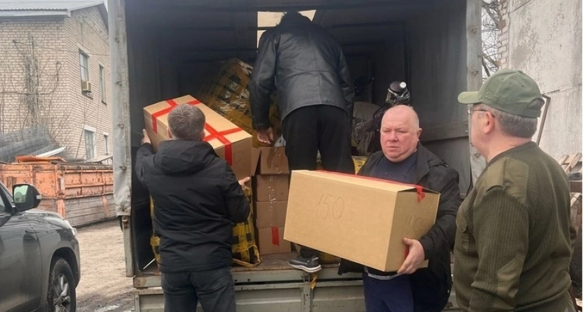 Фото к статье: Из Владимирской области отправили партию доппомощи в белгородское приграничье