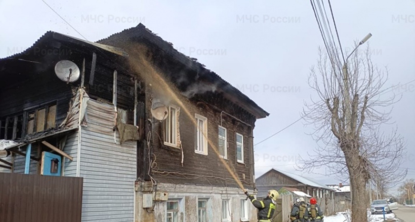 В Муроме загорелся жилой дом площадью триста квадратных метров