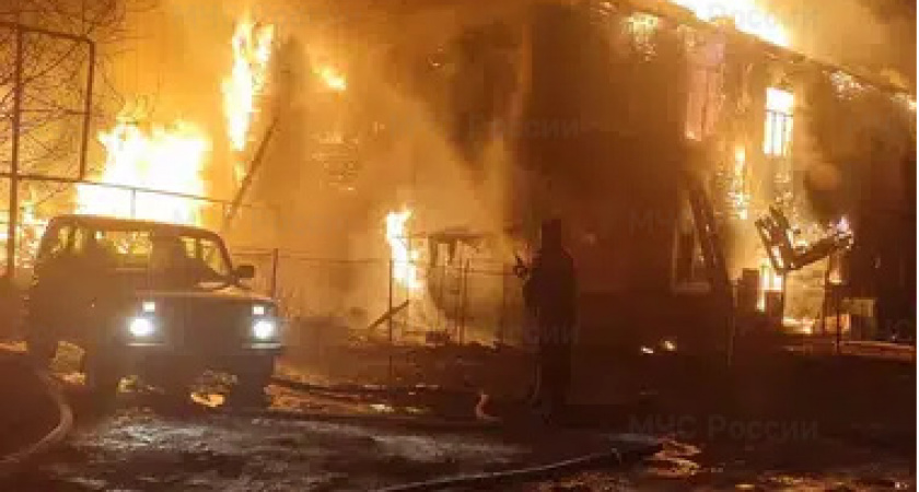 Стали известны подробности крупного пожара в Юрьев-Польском
