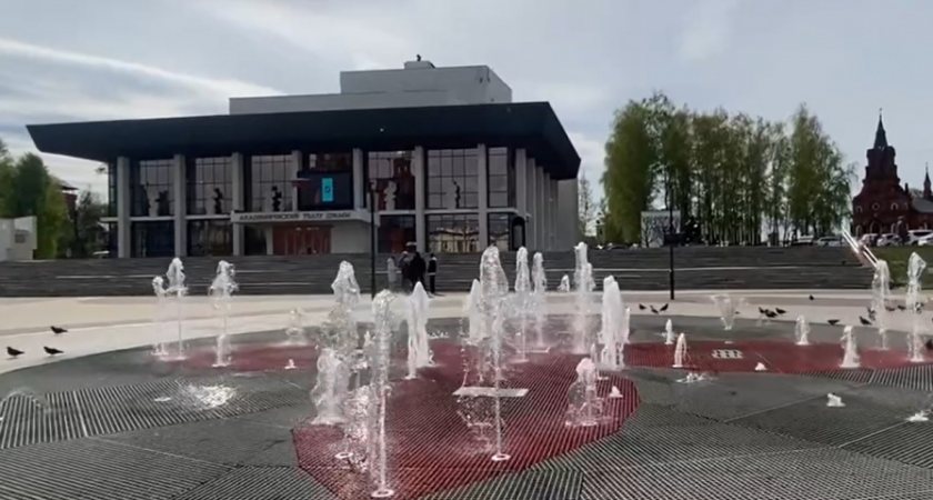 Во Владимире возобновили работу городские фонтаны
