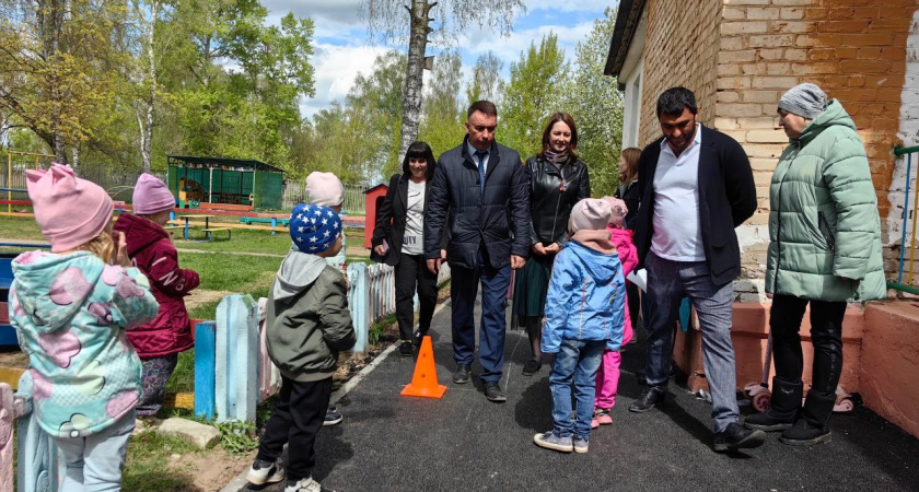 В ходе благоустройства микрорайона «Катушка» в Петушках сделают тротуар на самой длинной улице