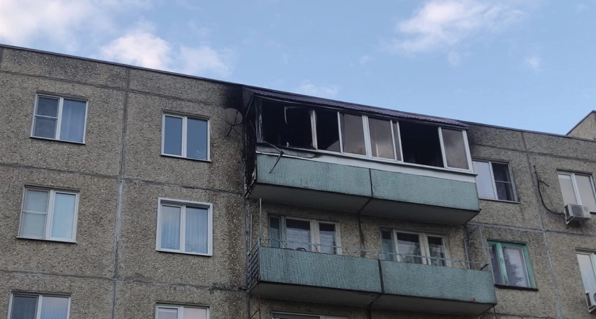 Фото к статье: На пожаре в микрорайоне Оргтруд Владимира эвакуировали 10 детей