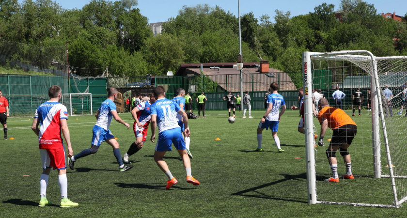 Во Владимире силовые ведомства провели мини-футбольный турнир к 80-летия Победы