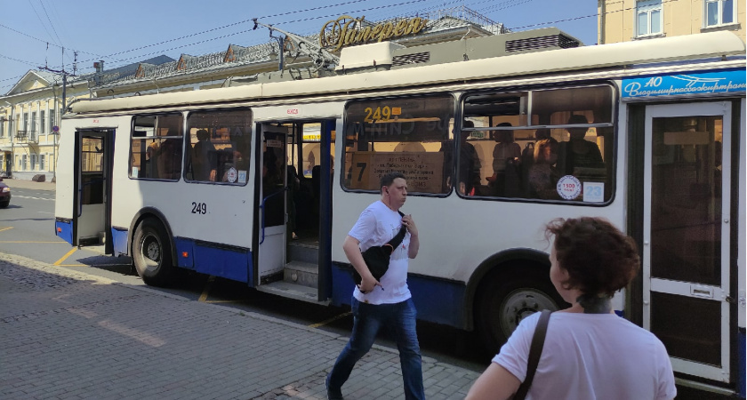 Во Владимир задержали поставку новых троллейбусов