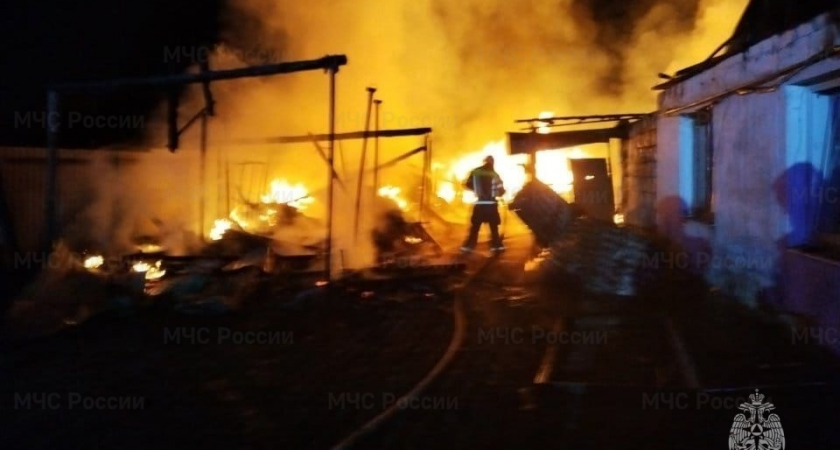 Спасатели потушили пожар в доме в деревне Пестенькино