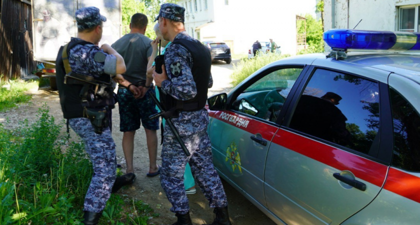 Во Владимире росгвардейцы задержали устроившего стрельбу из ружья мужчину