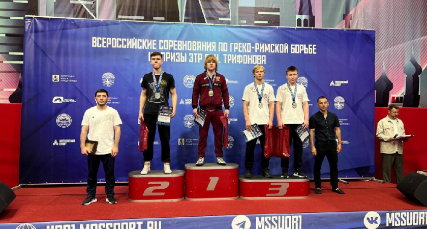 Владимирцы завоевали медали Всероссийских соревнований по греко-римской борьбе