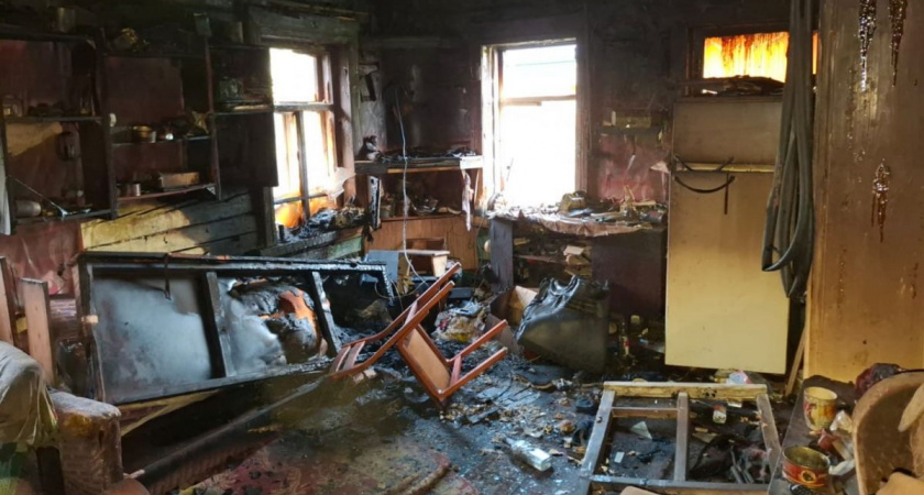 СКР расследует обстоятельства смертельного возгорания в Меленковском районе