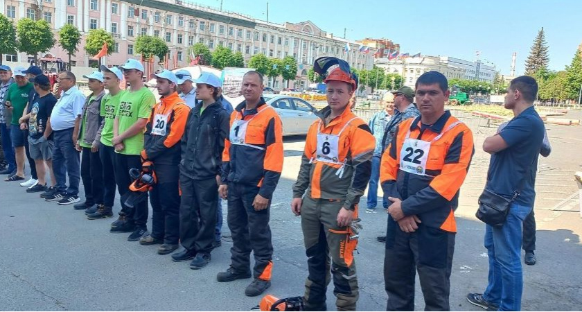 Владимирские лесорубы взяли "серебро" на межрегиональном турнире в Йошкар-Оле