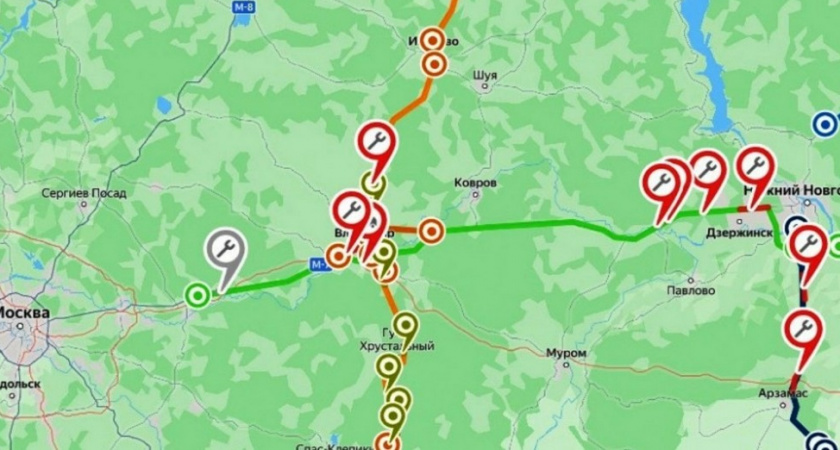 В Упрдоре предложили два варианта объезда Владимира из-за ремонта моста