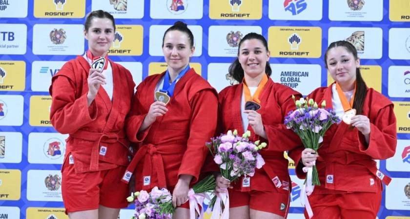 Владимирская спортсменка взяла "золото" Кубка мира по самбо