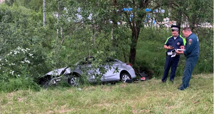 Во Владимирской области в ДТП с «Газелью» и иномаркой пострадала женщина