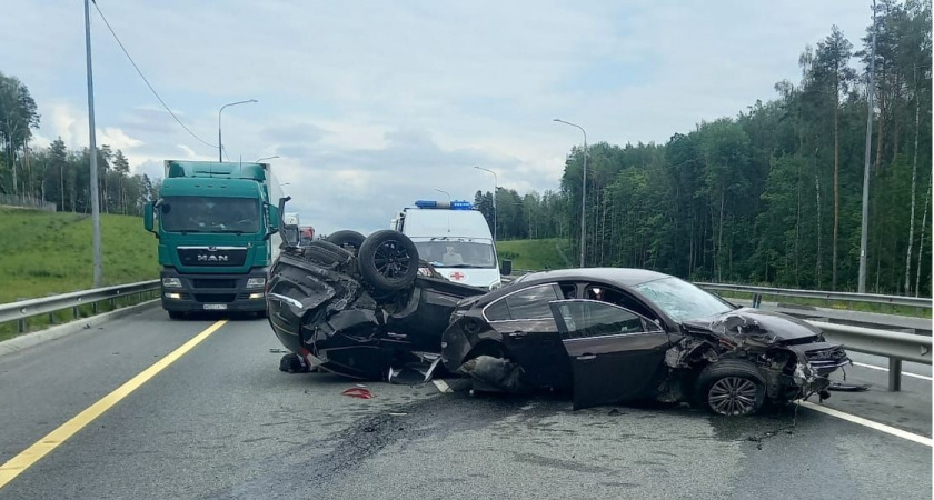 В Судогодском районе в ДТП попали две иномарки