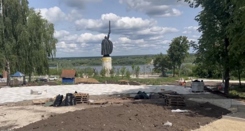 Территория Окского парка в Муроме благодаря реконструкции вырастет в два раза