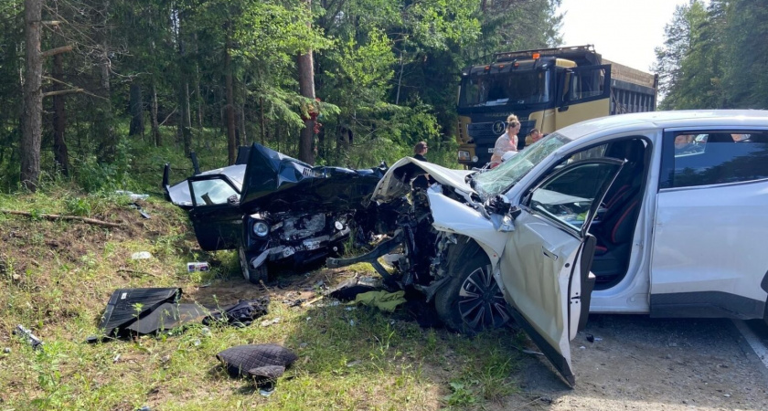 Трое пострадали в лобовом столкновении под Меленками