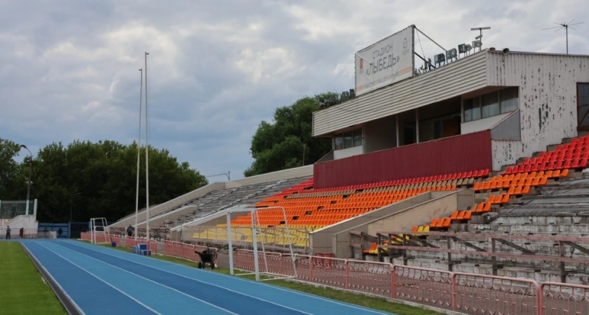 Реконструкция владимирского стадиона "Лыбедь" продолжается ускоренными темпами