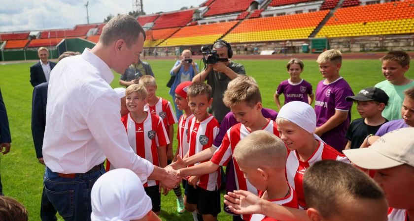 В Ковровском районе строят новый физкультурно-оздоровительный центр