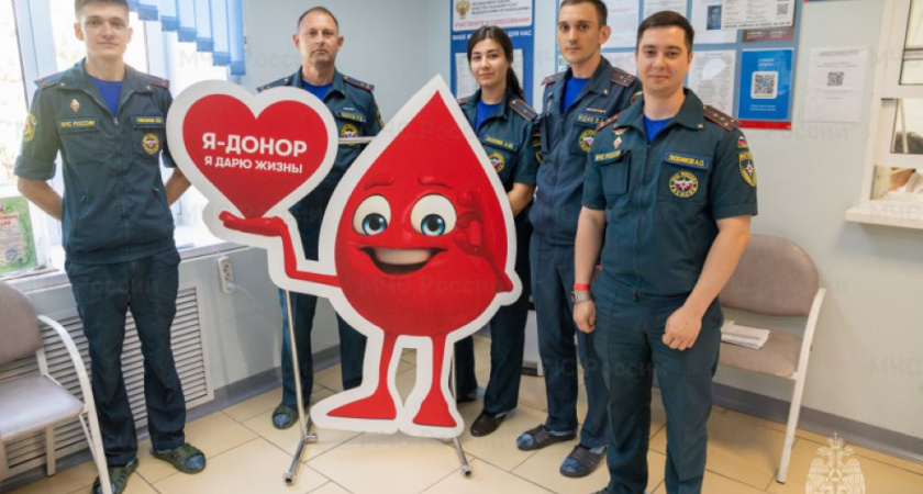 Владимирские спасатели пополнили региональный банк крови