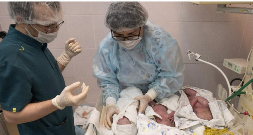Во Владимирской области родилась первая тройня в 2025 году