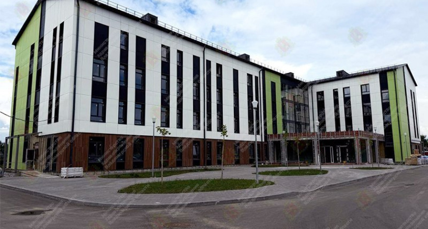 Во Владимирской области завершается возведение новой поликлиники