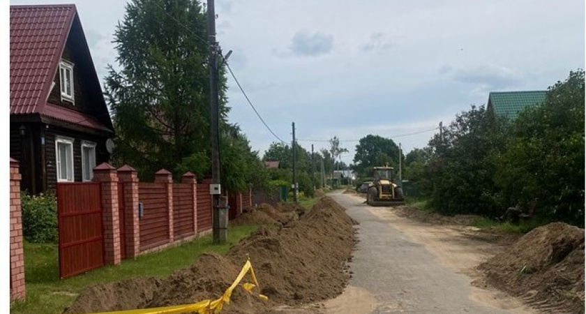 В Собинском районе газифицируют 95 домов в 4 деревнях