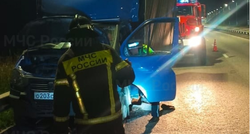 В Петушинском районе в ночном ДТП пострадал человек