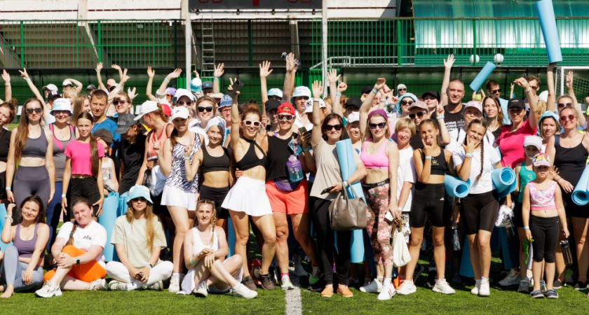 «Новые люди» провели самую большую тренировку по йоге во Владимире