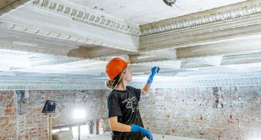 В Доме Радио начали реставрацию главного зала – Первой студии