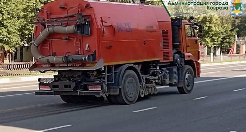 В Коврове за день было вывезено более шестидесяти кубических метров смёта и грунта