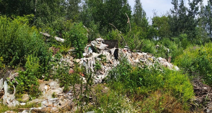 В Лакинске ликвидируют несанкционированное скопление отходов