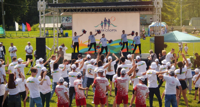 В Собинке провели региональный этап марафона «Земля спорта»