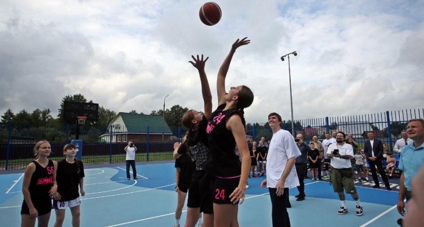 В Собинке стартовал проект будущей баскетбольной школы-интерната