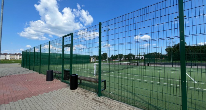 Парк 950-летия в Суздале стал центром тенниса и баскетбола