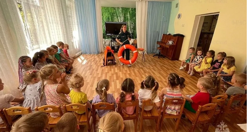 Во Владимире провели уроки безопасности для воспитанников детского сада