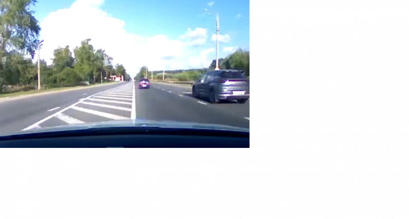 В Камешковском районе инспекторы остановили нетрезвого водителя огнём по колёсам