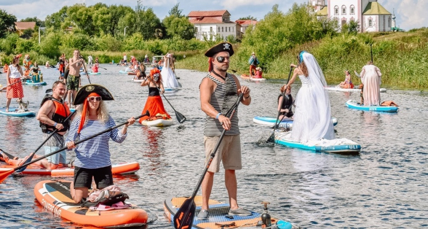 В Суздале пройдёт яркий сап-фестиваль на реке Каменка