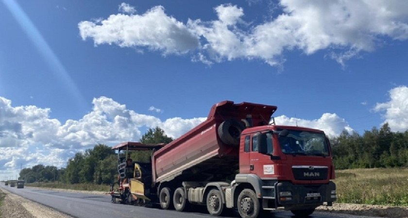 Завершается ремонт дороги Александров-Балакирево в рамках нацпроекта