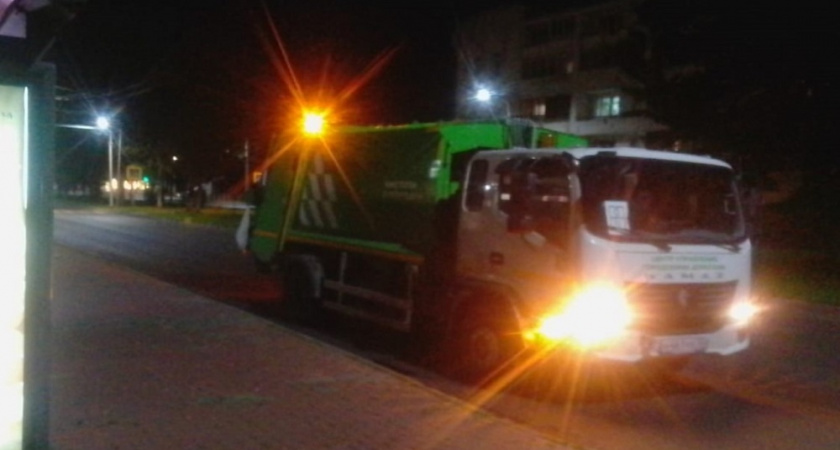 Во Владимире коммунальщики очистили проспект Ленина за ночь