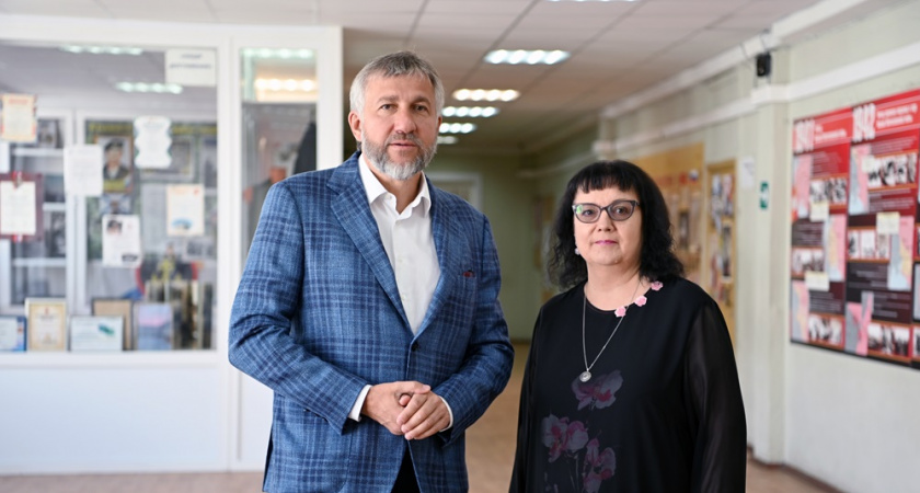 Григорий Аникеев оказал поддержку владимирским школам