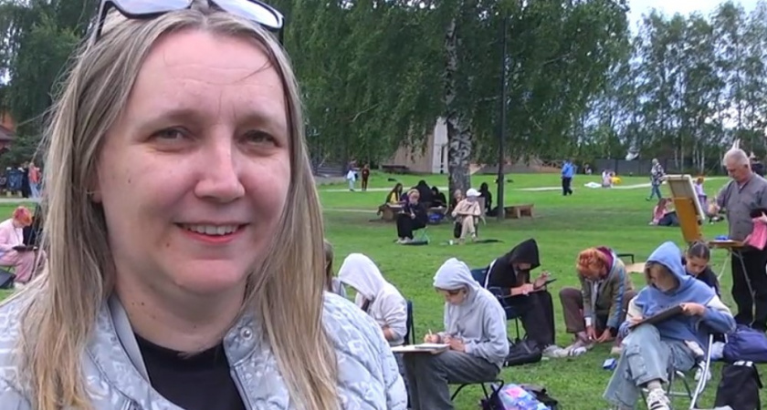 Оригинальные рисунки с владимирского пленэра покажут в Германии