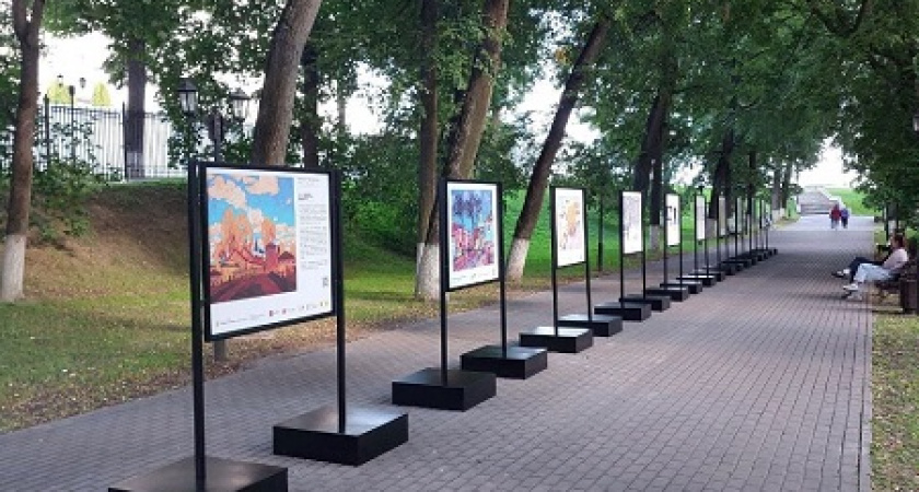 Парк Пушкина во Владимире превратился в музей под открытым небом