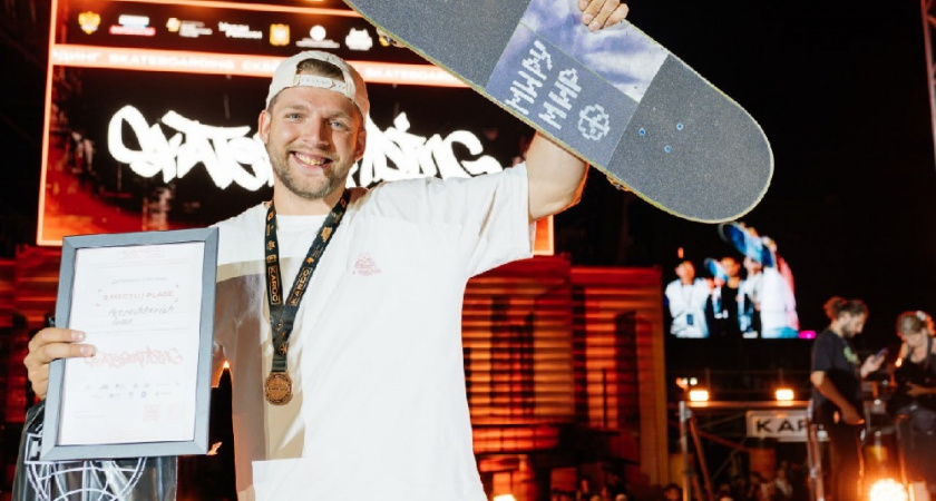 Владимирский скейтбордист взял «бронзу» на международных соревнованиях