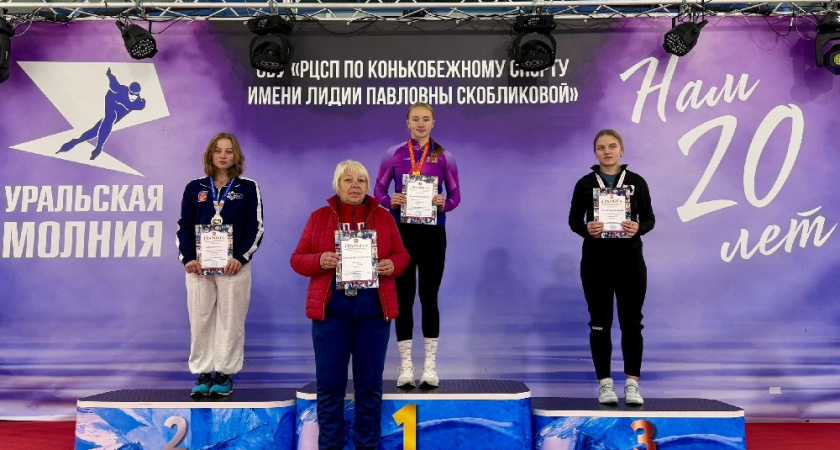 Владимирская конькобежка выиграла «золото» на всероссийском турнире