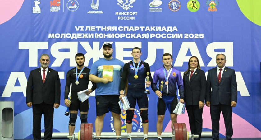 Владимирский тяжелоатлет Илья Иудин взял золото на Спартакиаде молодёжи России