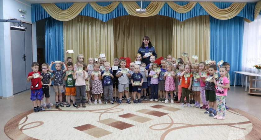 МЧС Владимирской области провело 111 урок безопасности для школьников