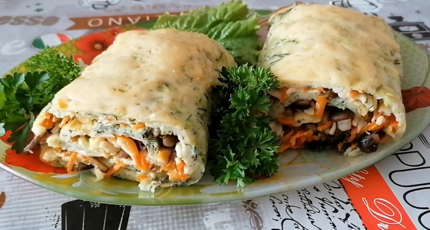 Бюджетный деликатес: рецепт кабачкового рулета с сыром, который впечатлит гостей